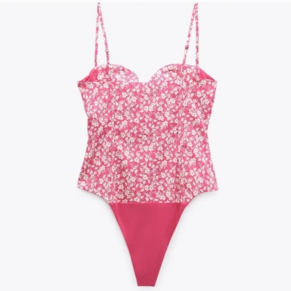 Zara sweetheart Bodysuit